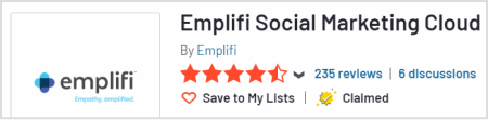 Emplifi G2 rating