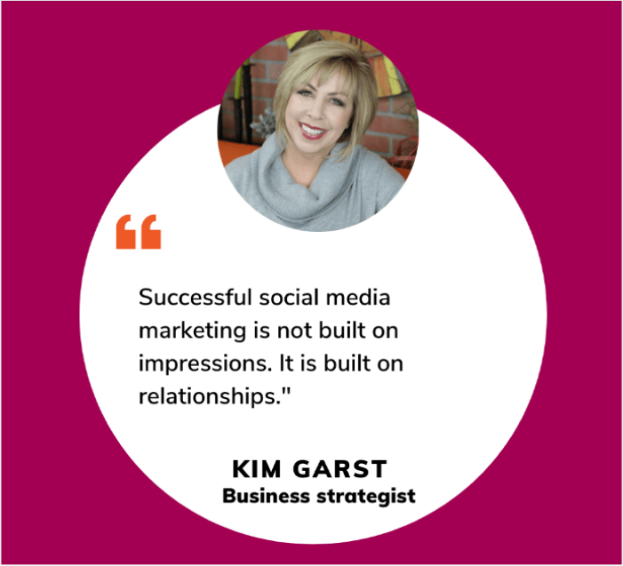 Kim Garst quote