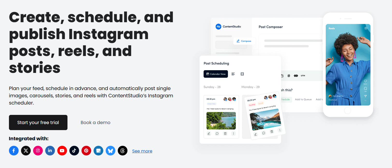 Instagram scheduler by ContentStudio
