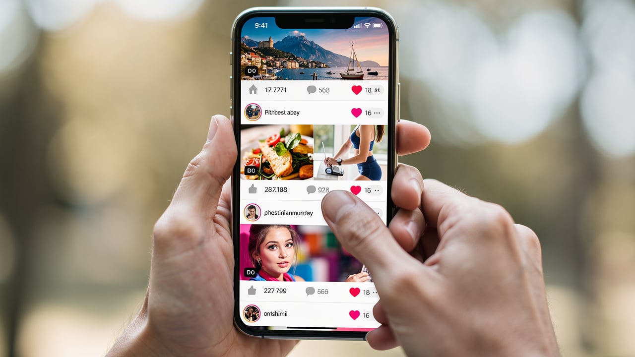Understanding Instagram algorithm and content engagement