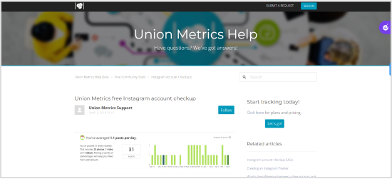 Union Metrics