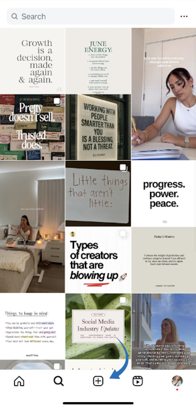 start a new post