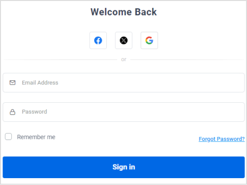 login into ContentStudio account