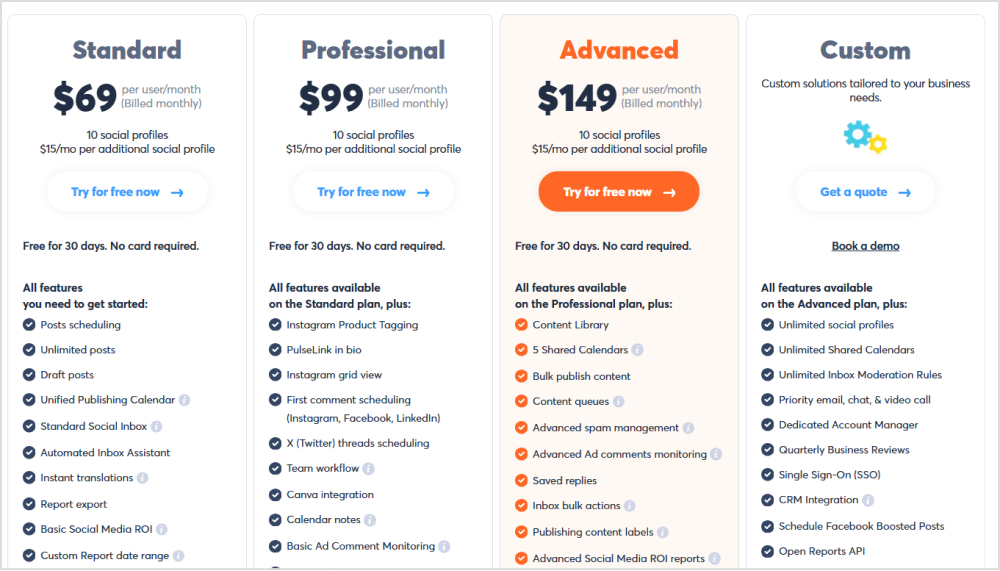 Agorapulse Pricing