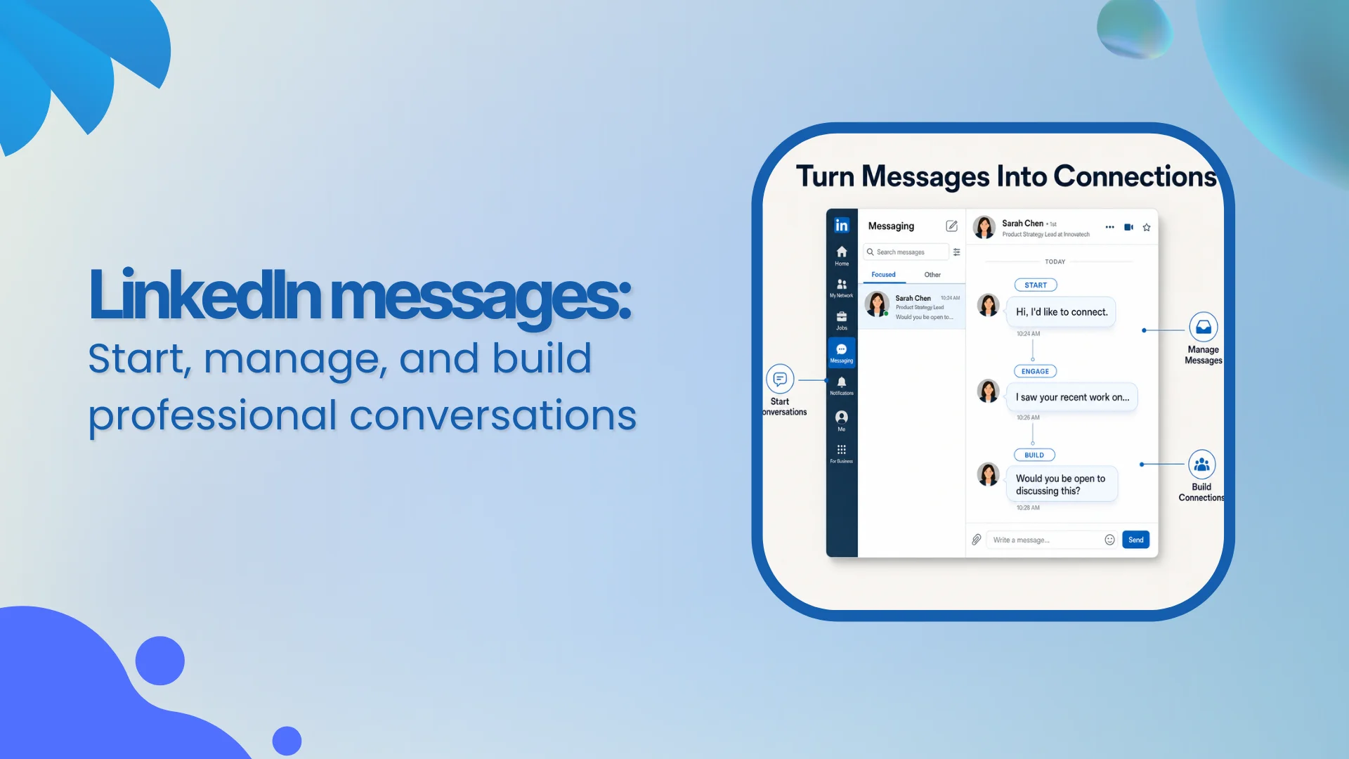 LinkedIn messages: Start, manage, and build professional conversations