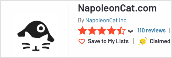 NapoleonCat G2 Rating