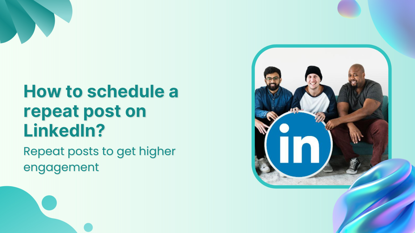 How to schedule a repeat post on LinkedIn?