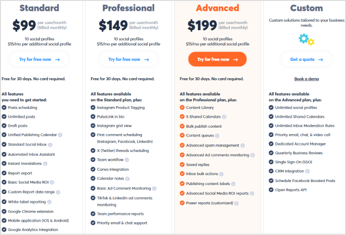 Agorapulse Pricing