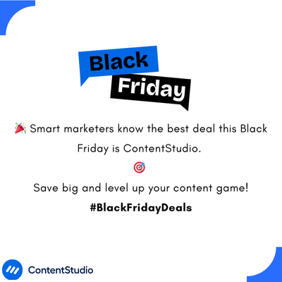 Black Friday Social Media Caption