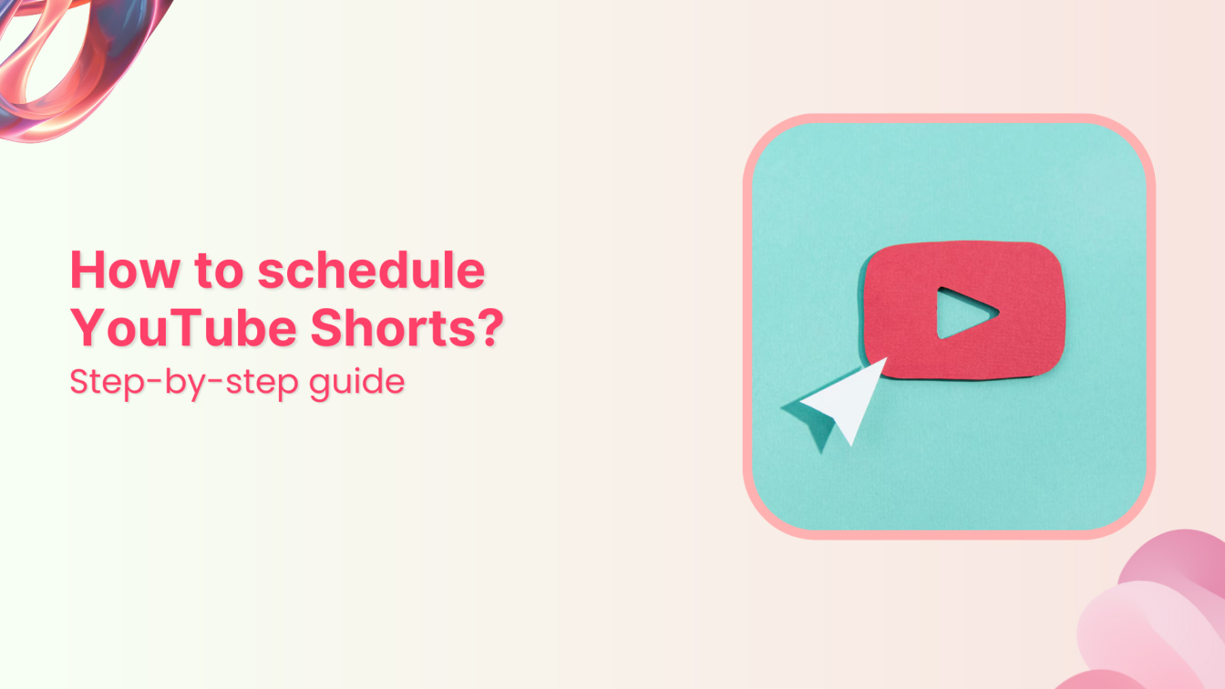 How to schedule YouTube Shorts?