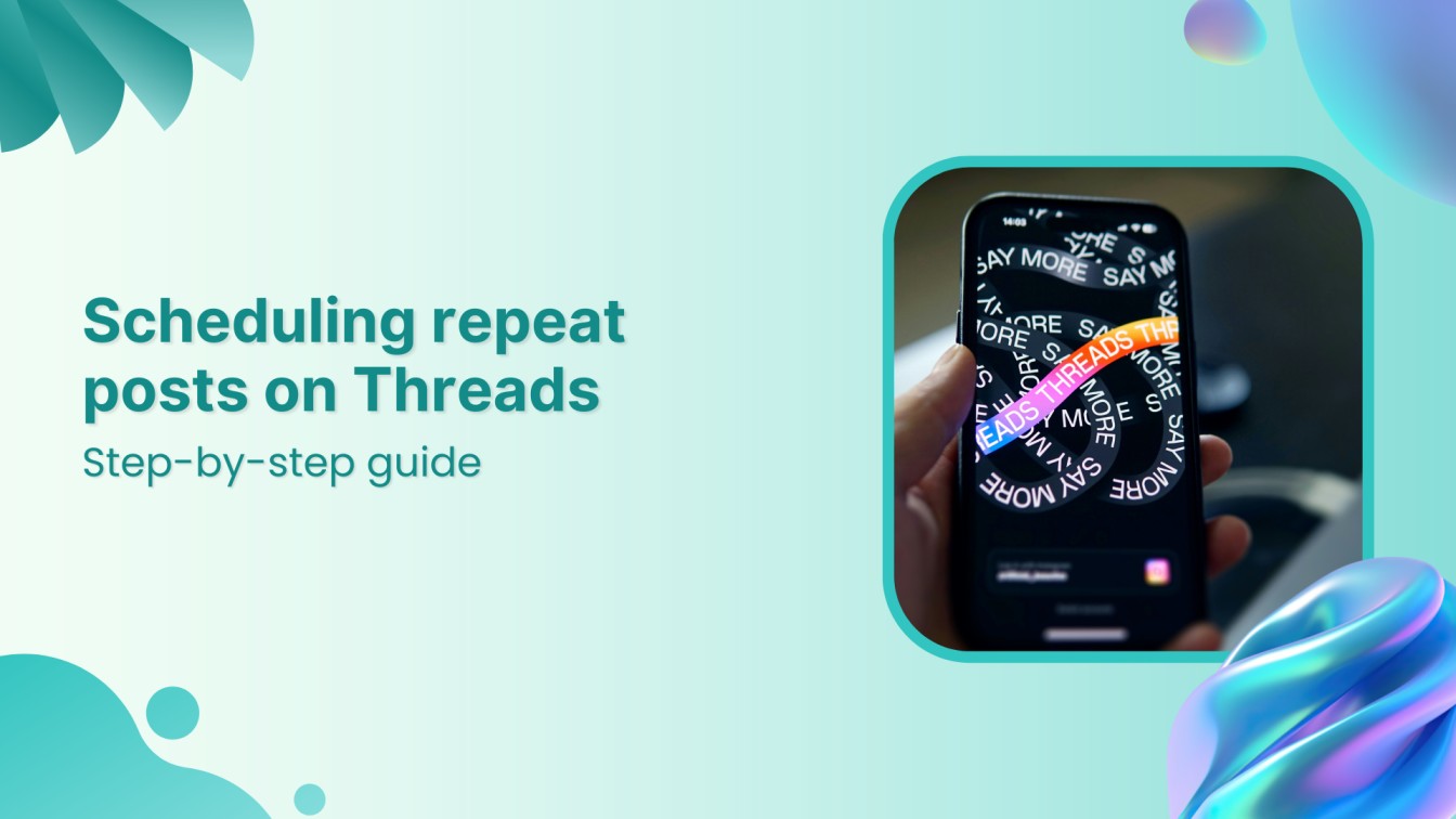 How to schedule repeat posts on Threads
