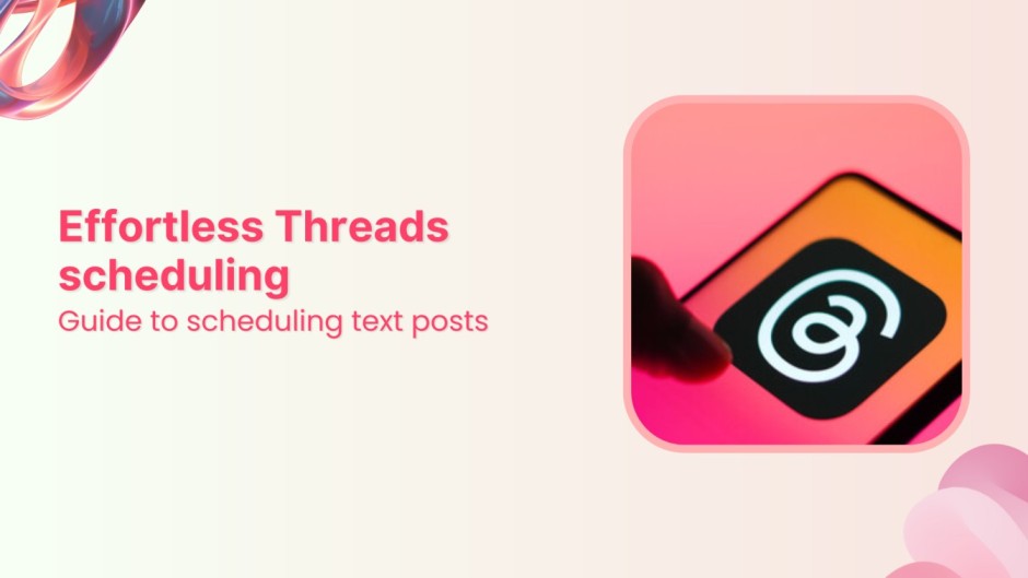 How to schedule text posts on Threads