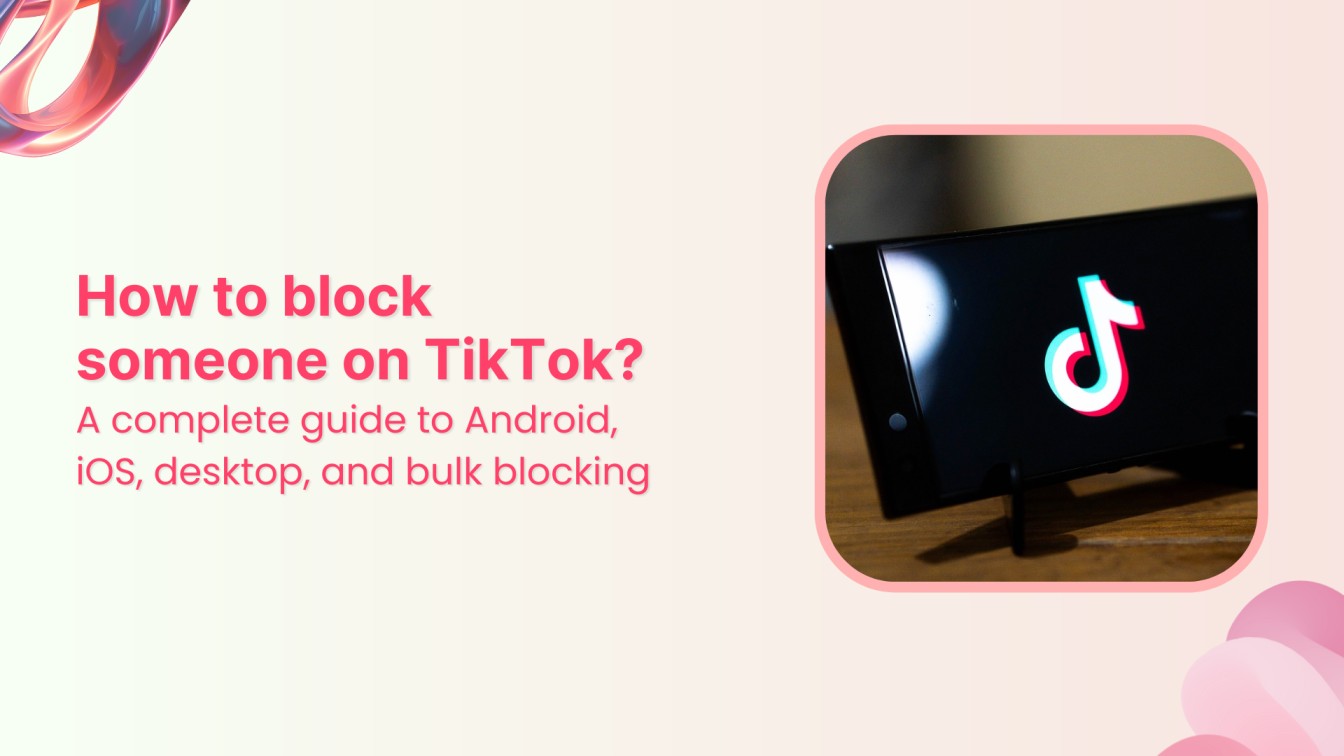 How to block someone on TikTok?