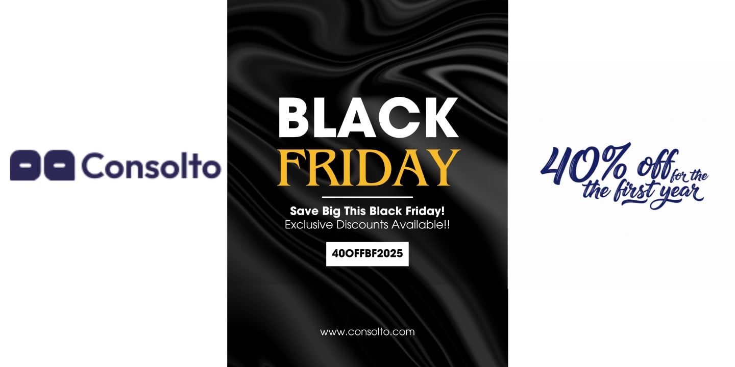 Consolto Black Friday deal
