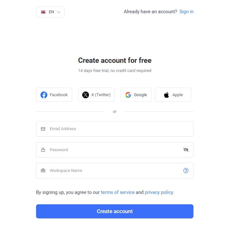 contentstudio dashboard