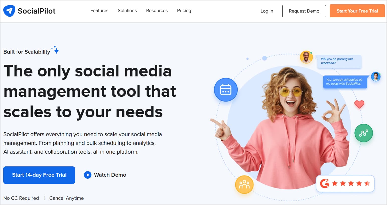 SocialPilot Website