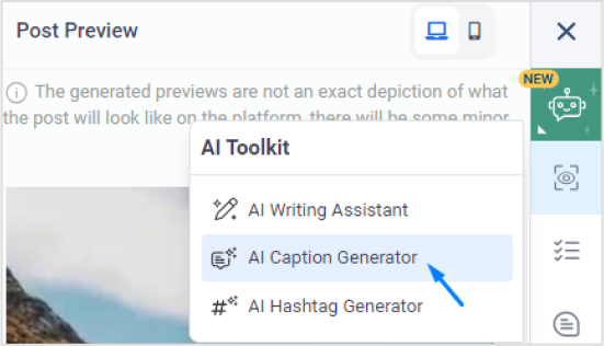 ai caption generator