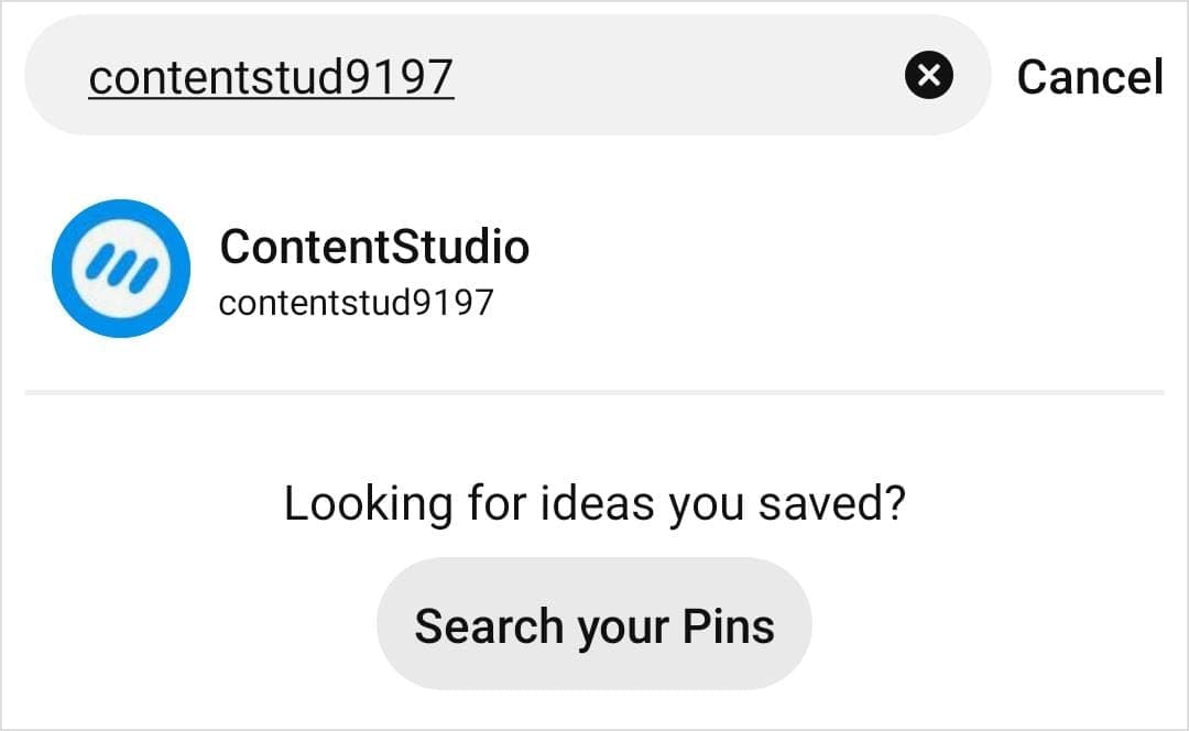 Find Pinterest Blocked Profile