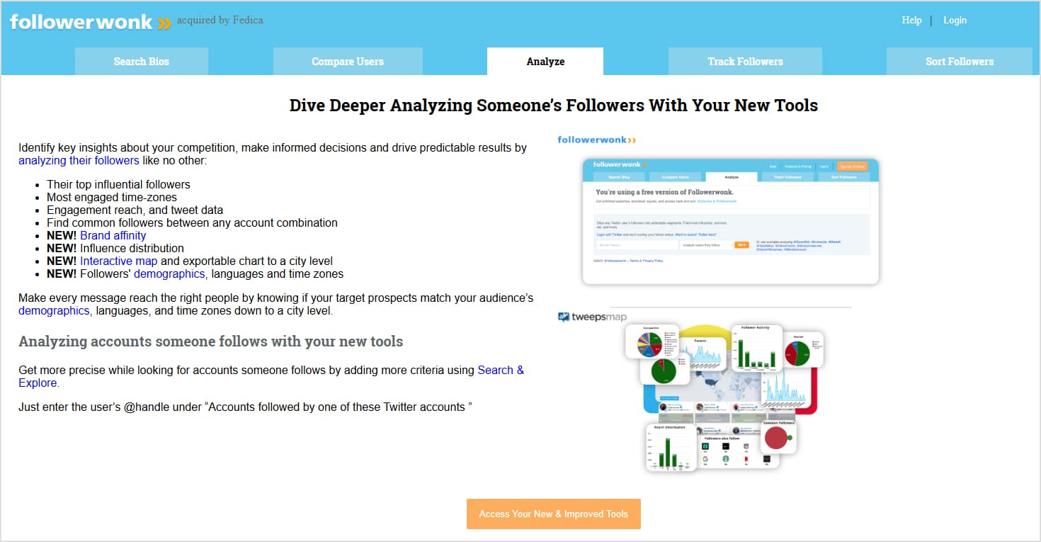 Followerwonk Twitter Analytics Dashboard