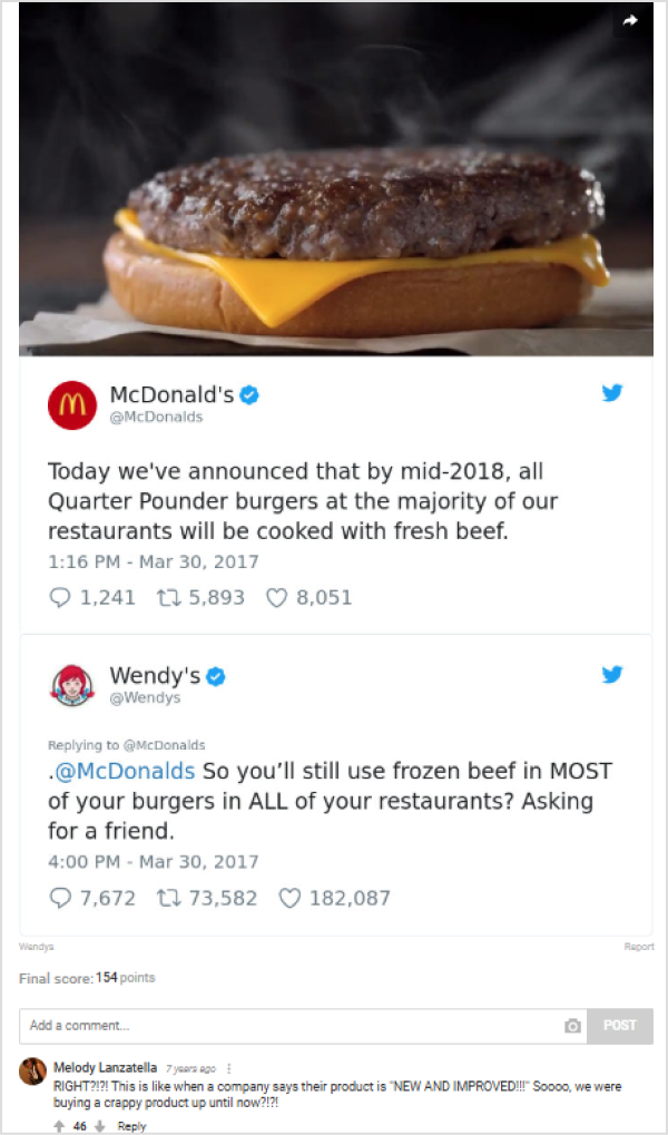 wendys social media strategy 