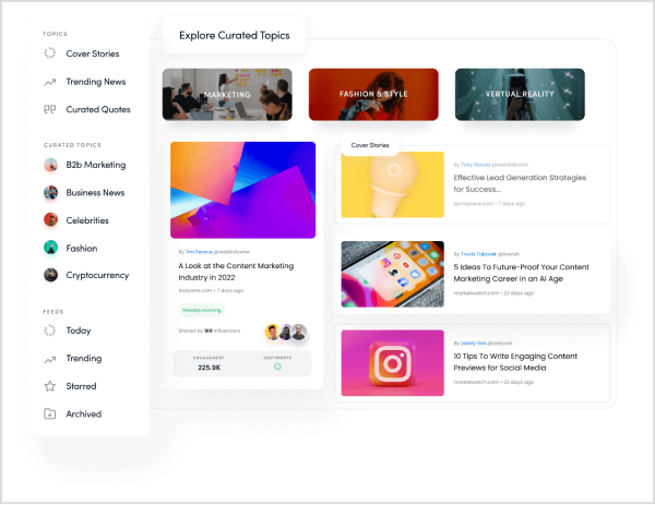 explore curated content