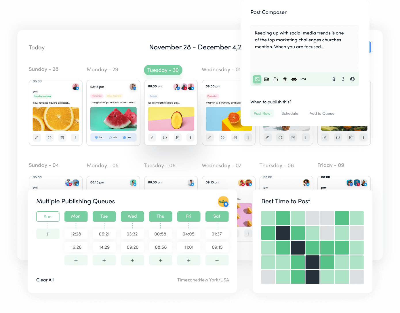 social media scheduling by ContentStudio