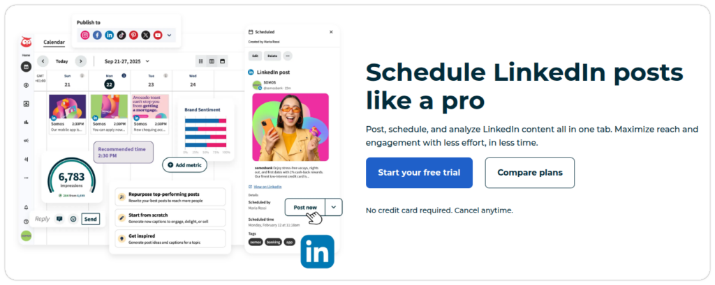 hootsuite linkedin analytics integration