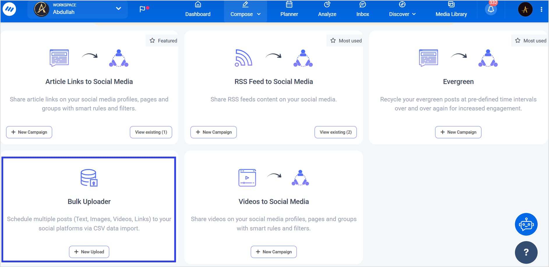 Choose Bulk Uploader to Automate Social Media Posting