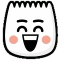 Joyful TikTok emoji