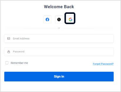 Login into your ContentStudio Account