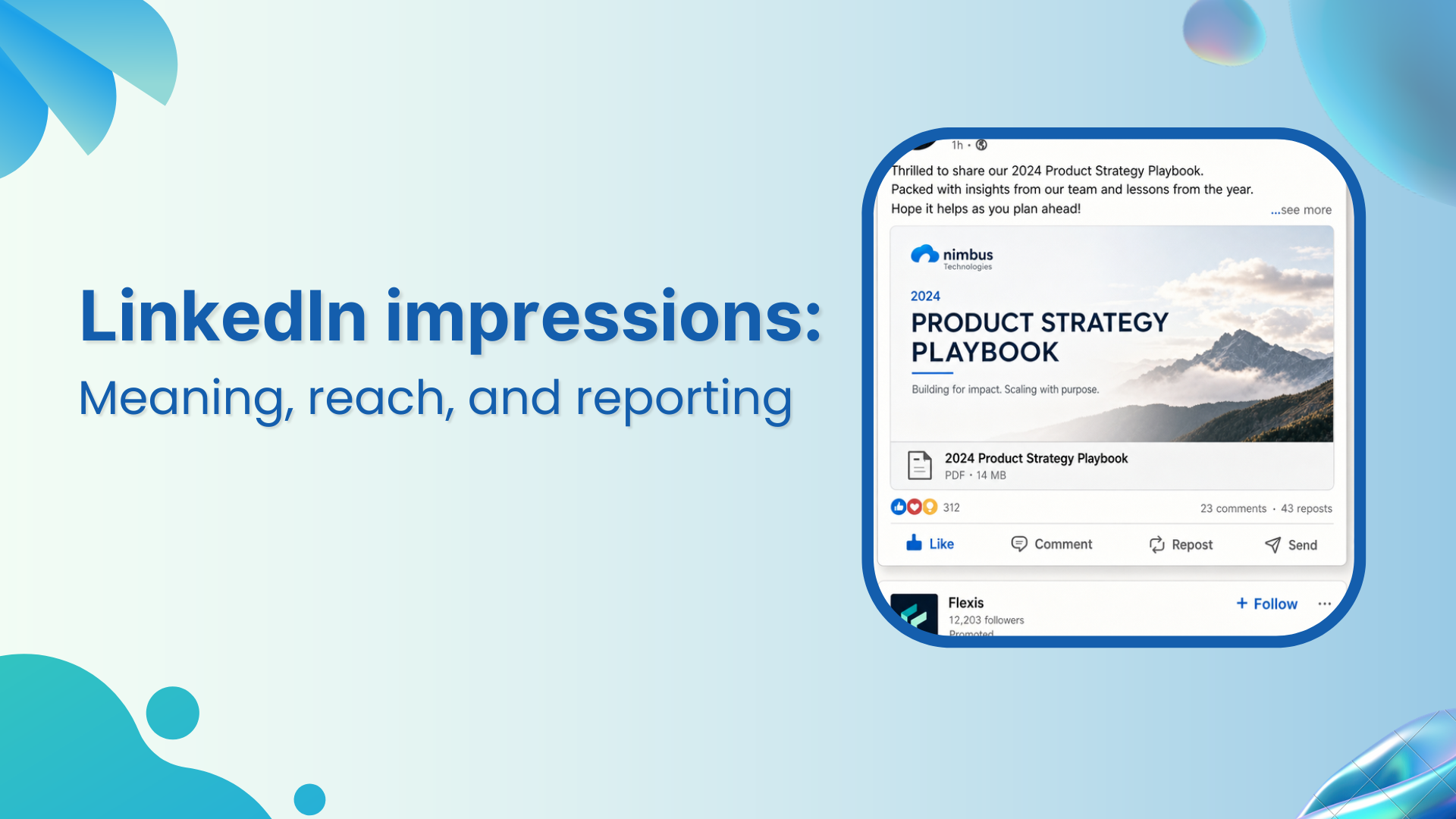 LinkedIn impressions: Meaning, reach, and reporting