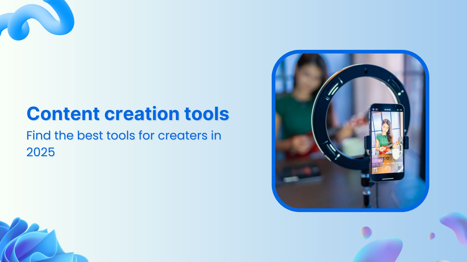 20+ best content creation tools for creators in 2025