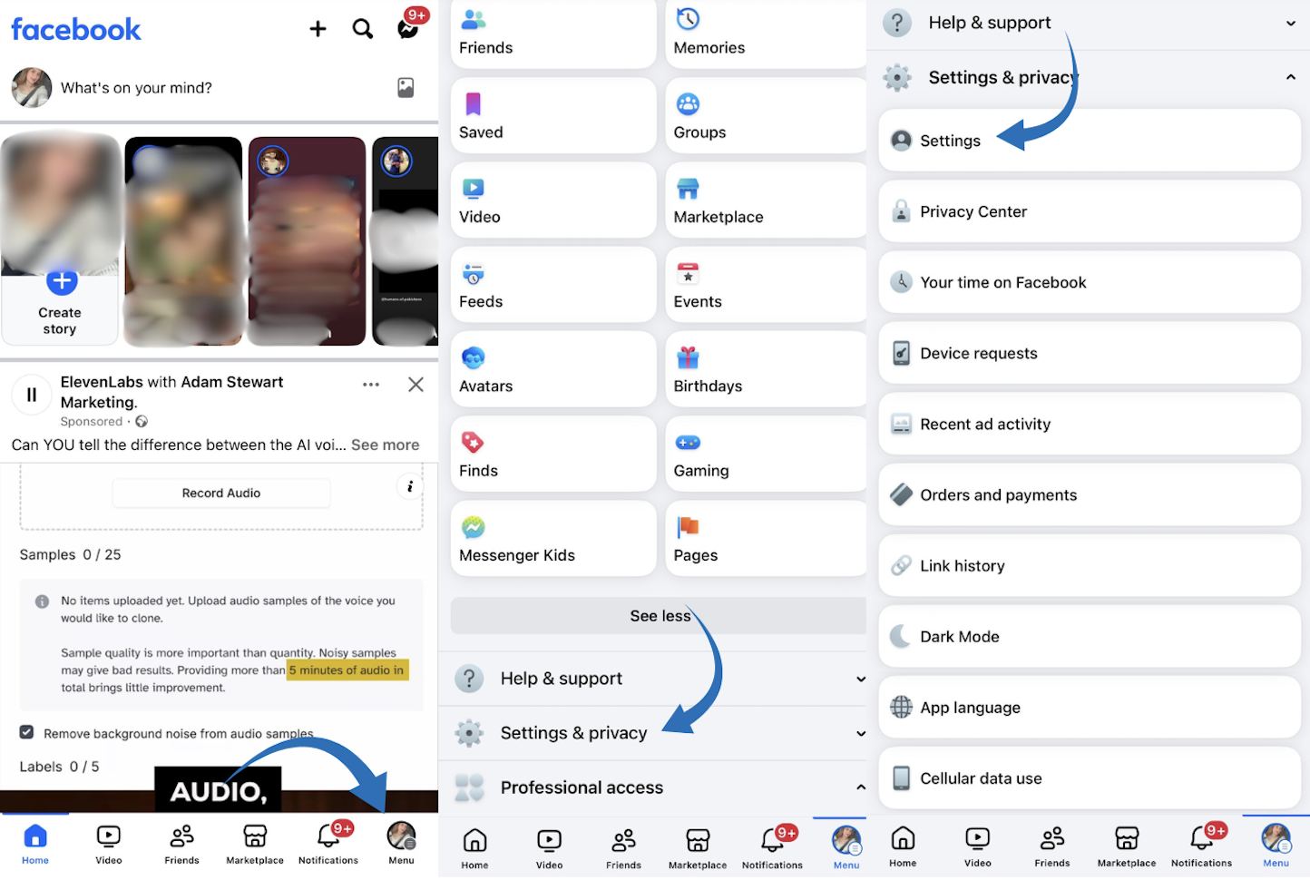 How to add a Shortcut on Mobile