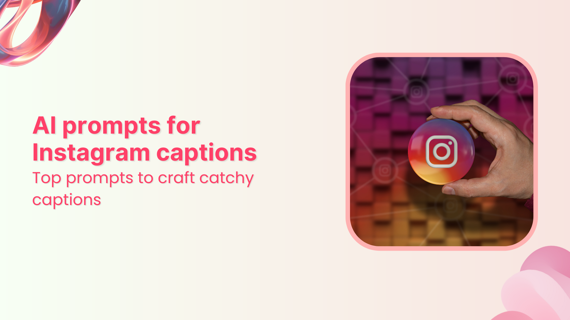 AI prompts for Instagram captions