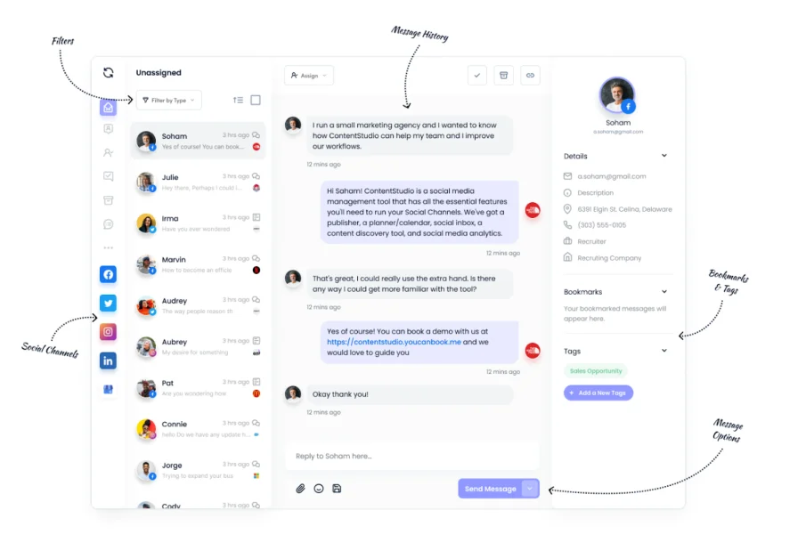 Foster community through conversation