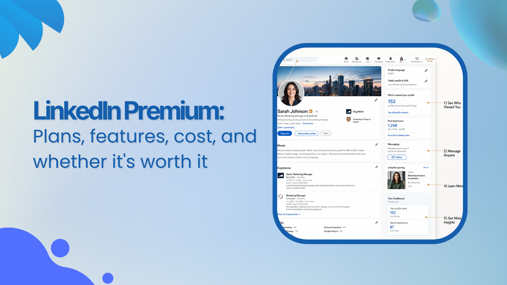 LinkedIn Premium: Plans, features, cost, and whether it’s worth it