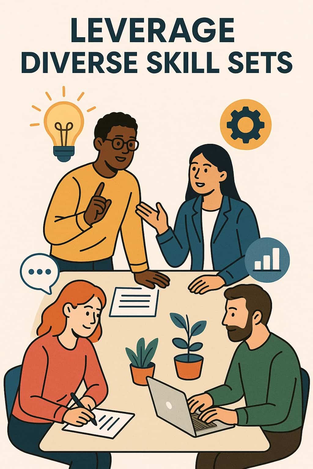 Leverage diverse skillsets