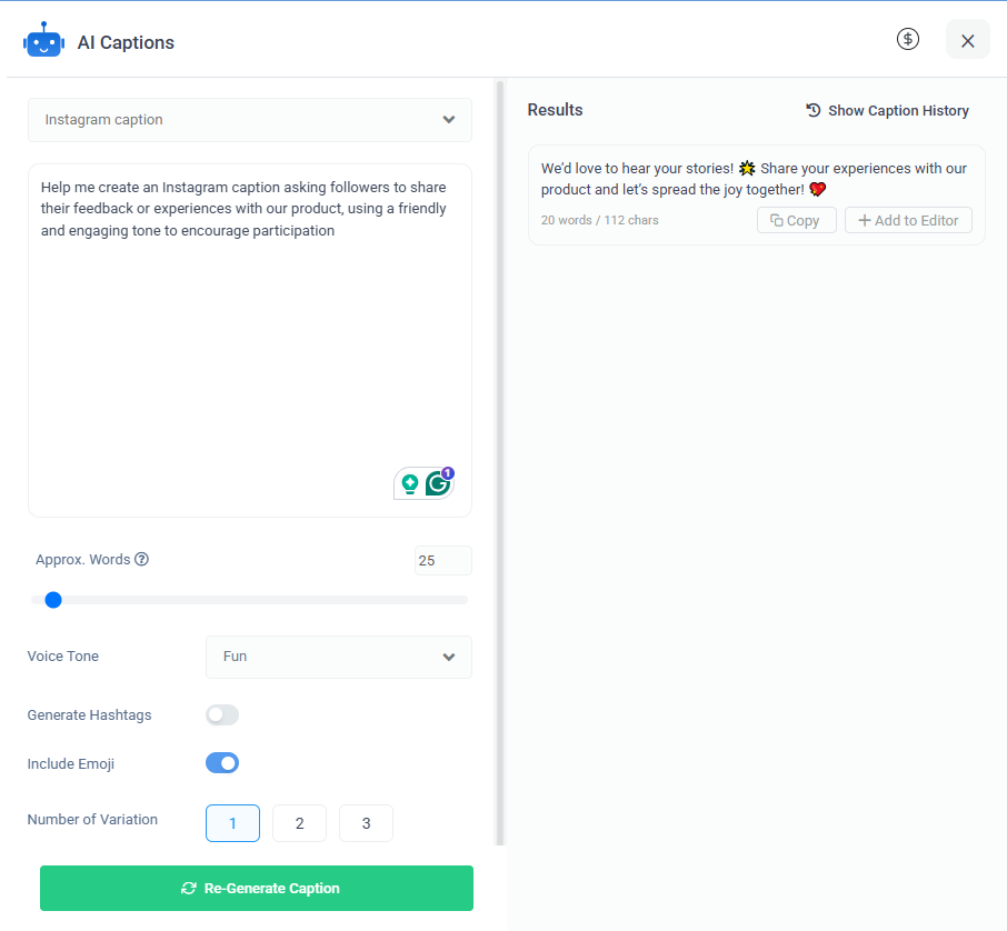 feedback