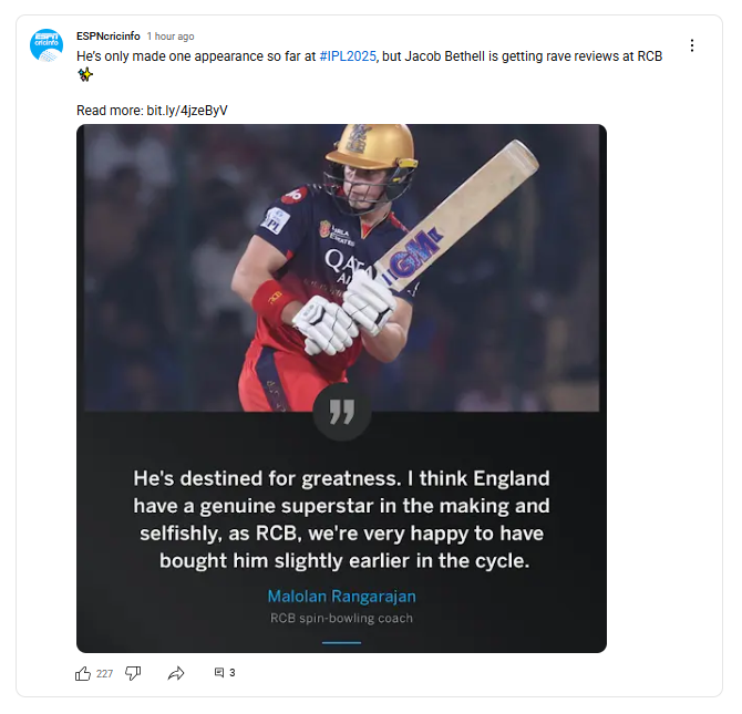 Use branding on the community posts