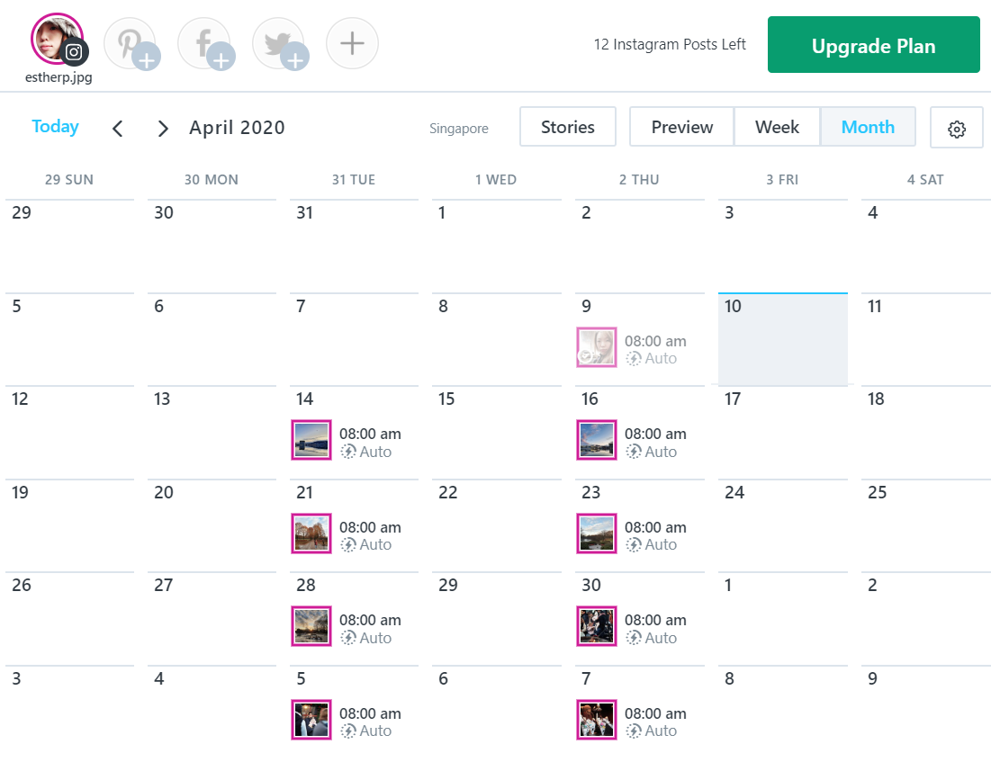 Later's planner