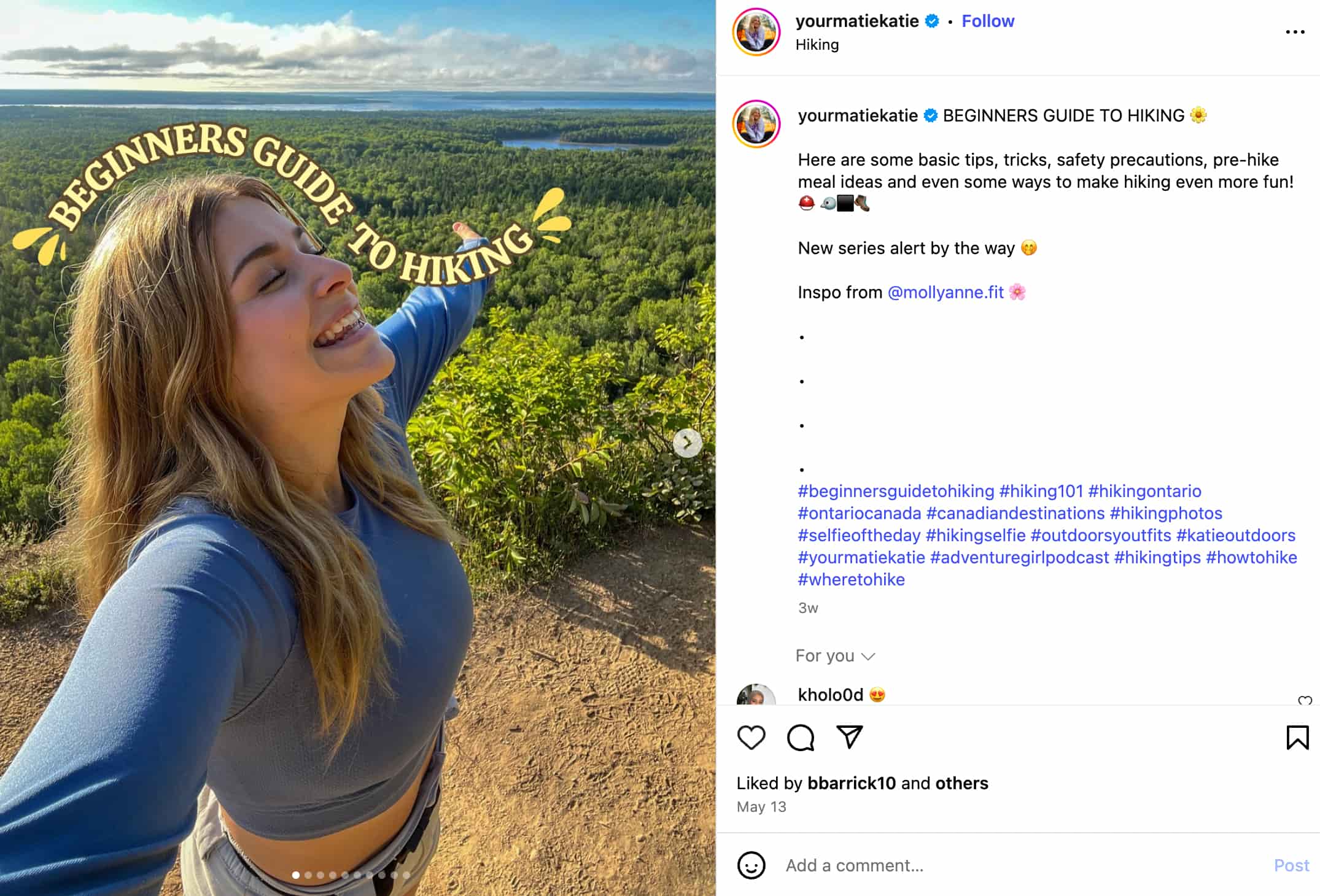 User-generated content showcases