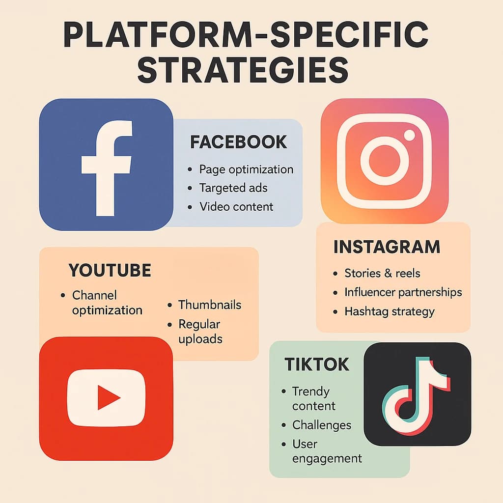 platform-specific strategies
