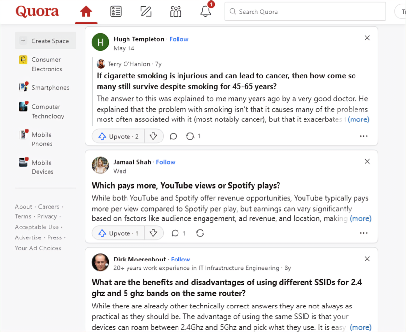 User-generated content