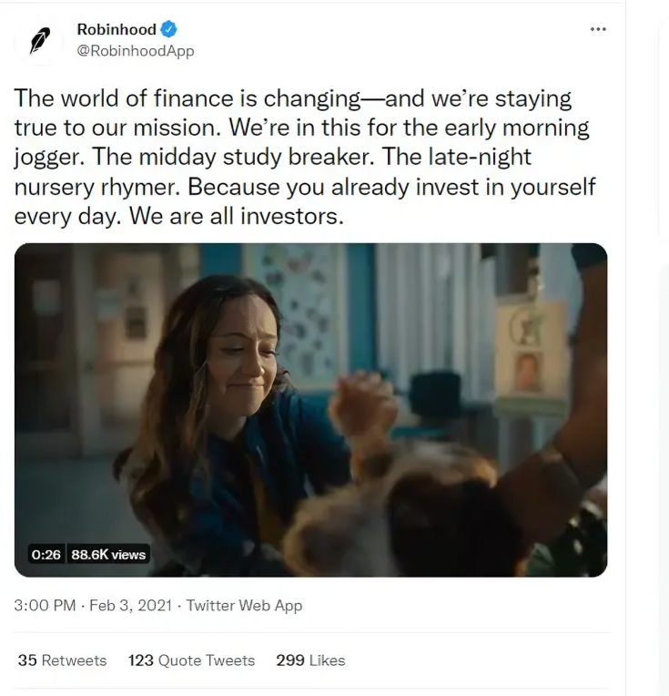 Super bowl ad
