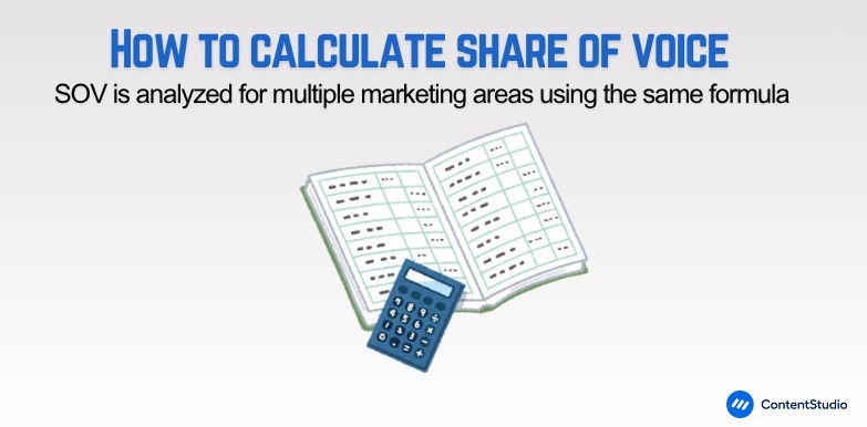 How to calculate share of voice