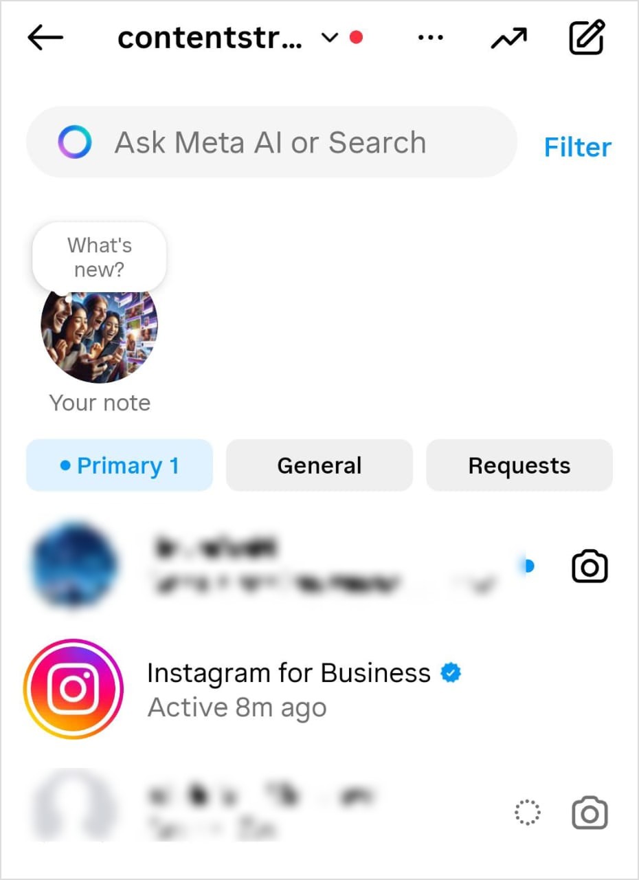 Instagram DMs