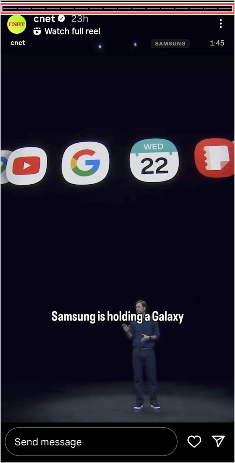 Overposting Instagram stories