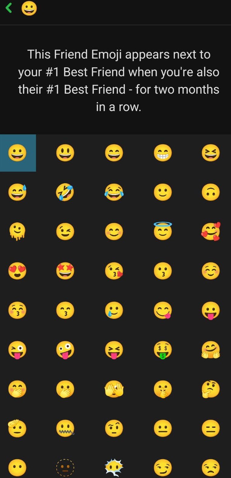 Select emoji