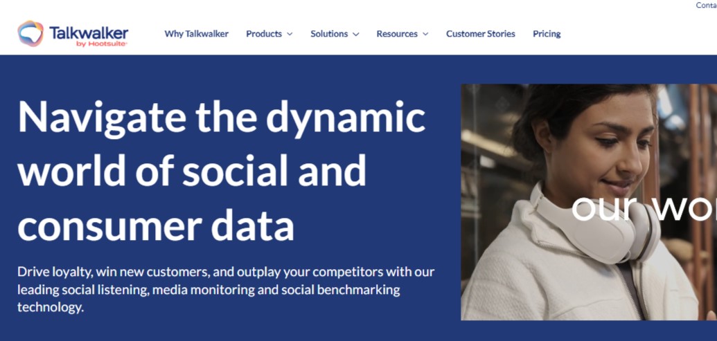 Talkwalker website 
