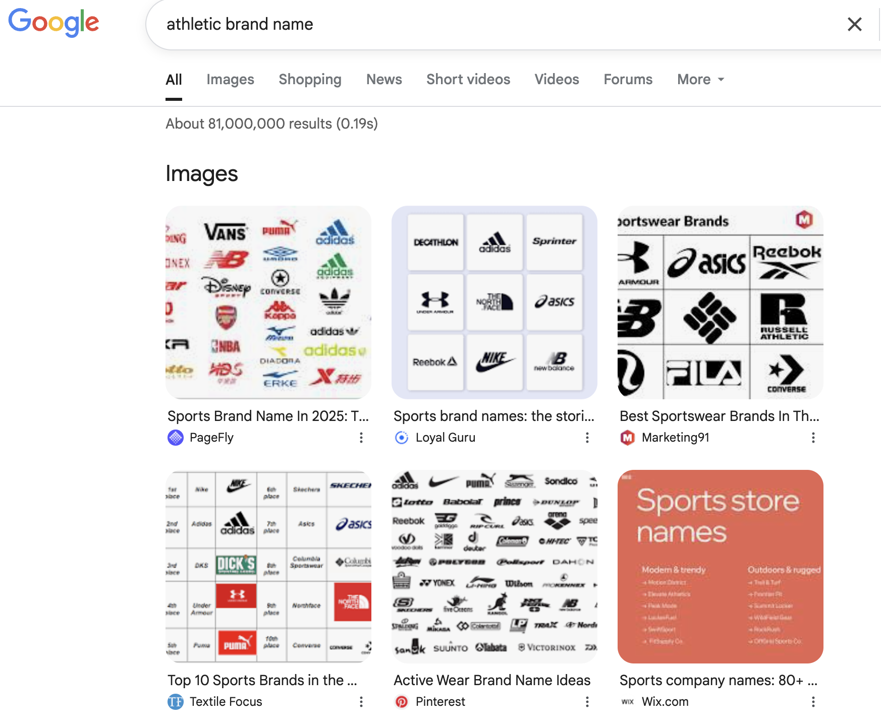 Use Google Search.